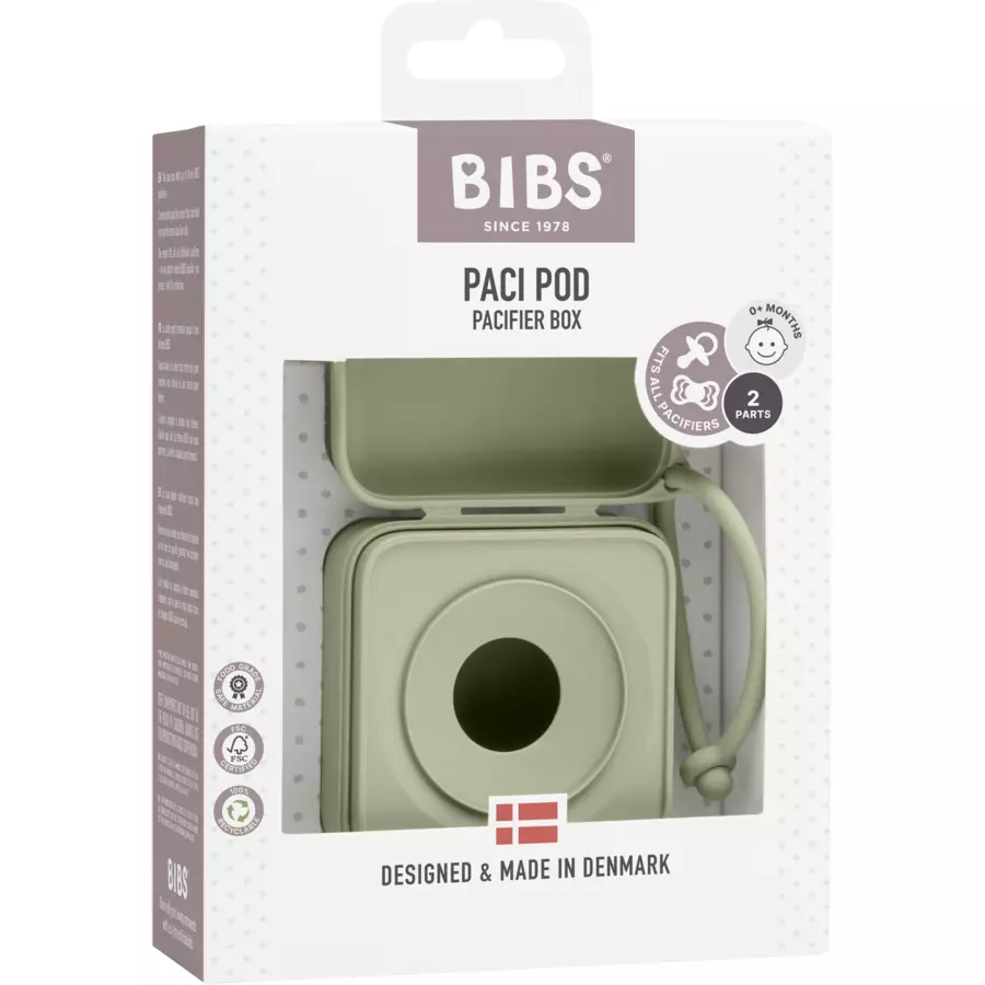 BIBS® Schnullerbox Sage