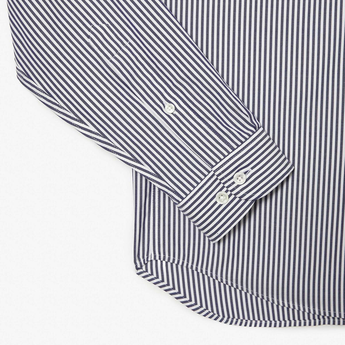 LACOSTE<br>Camisa listrada de manga comprida