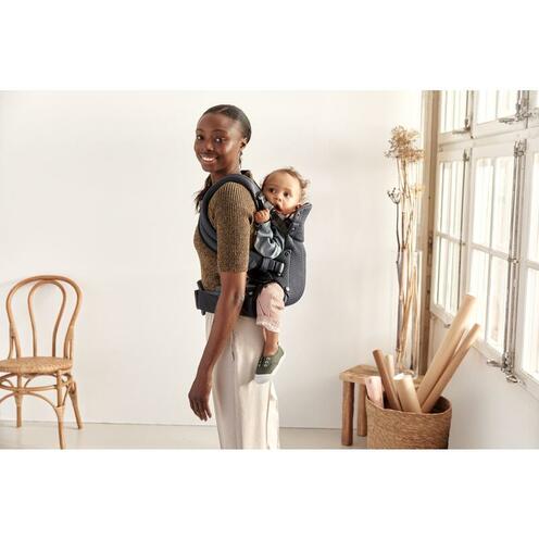 Porte-Bébé Harmony Mesh 3D Anthracite - BABYBJÖRN