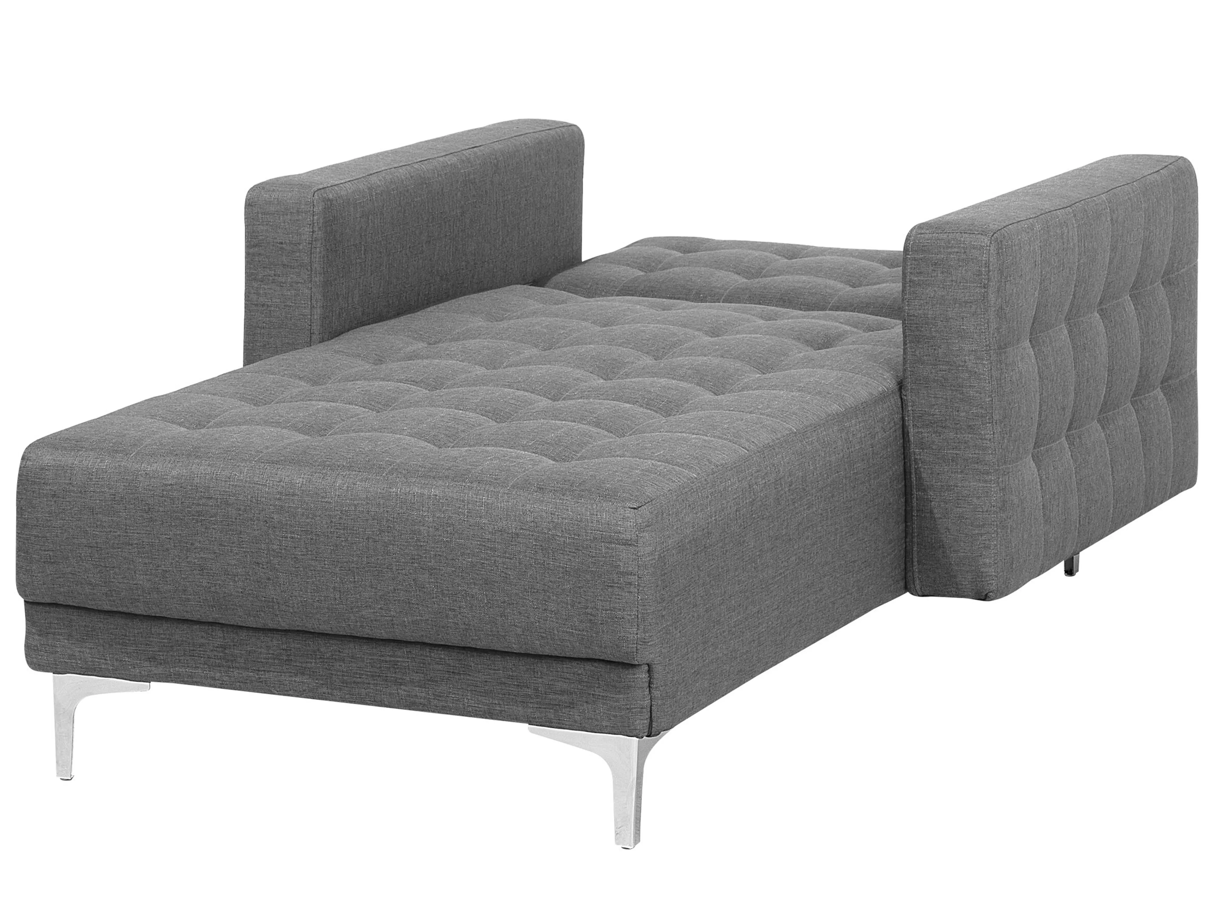Chaise longue ABERDEEN Stof Grijs