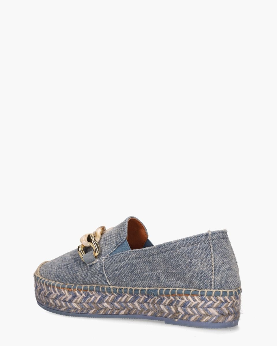 Viguera 2041 Jeansblauw Damesloafers