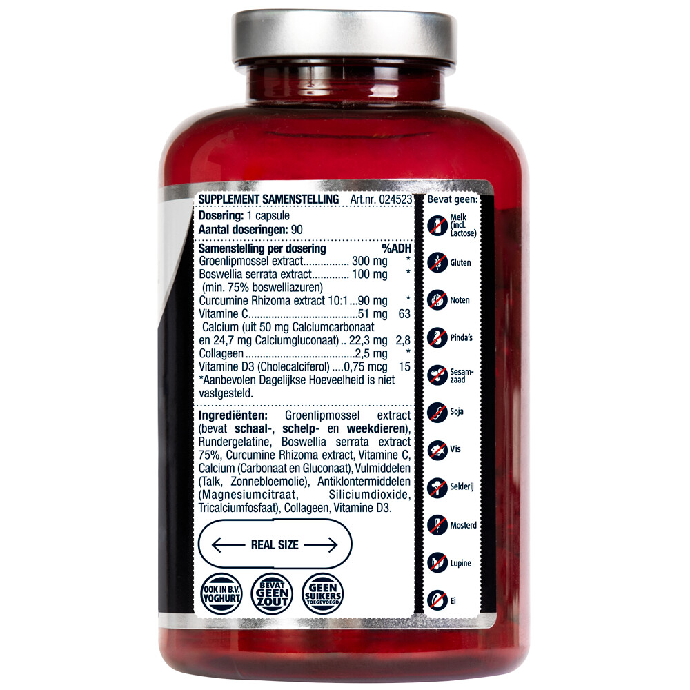 Lucovitaal Complex Groenlipmossel 90 capsules