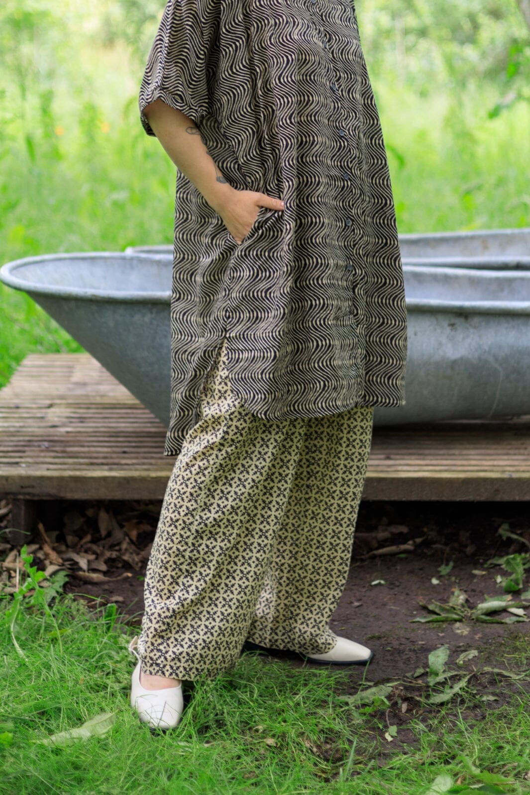 Black Colour Bcmira Straight Pant summer flake