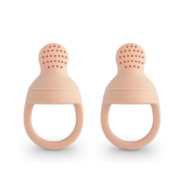 Mushie Fruitspeen - Sage - 2 Stuks