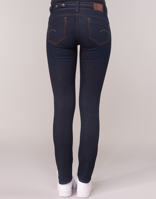 G-Star Raw - MIDGE SADDLE MID STRAIGHT Azul / Dark / Envejecido