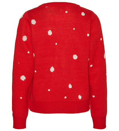 Vero Moda Girl Bluse - Strick - VmnEwtinsel - Chinesisches Rot