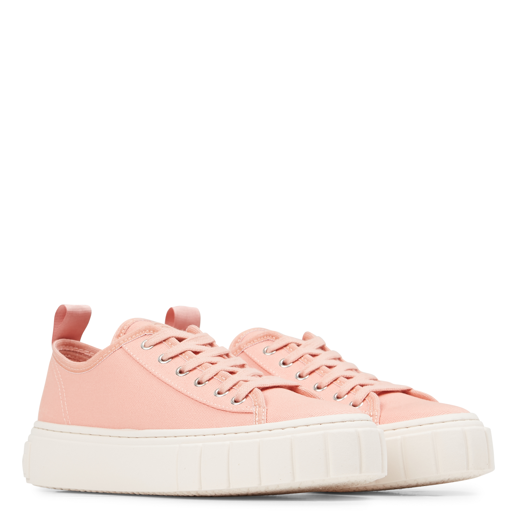 ABRIL LONA RECICLADA - Baskets basses| Rose