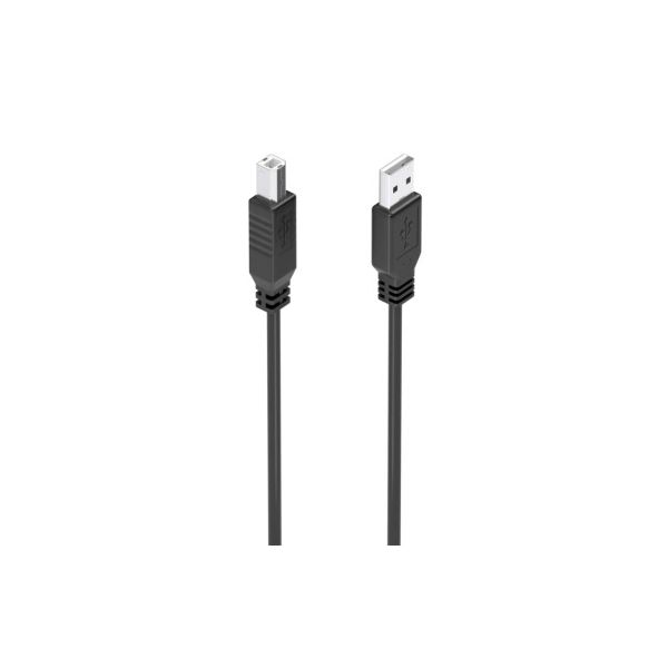 Aisens Cabo USB 2.0 Ativo Tipo A/M-B/M Preto 15m