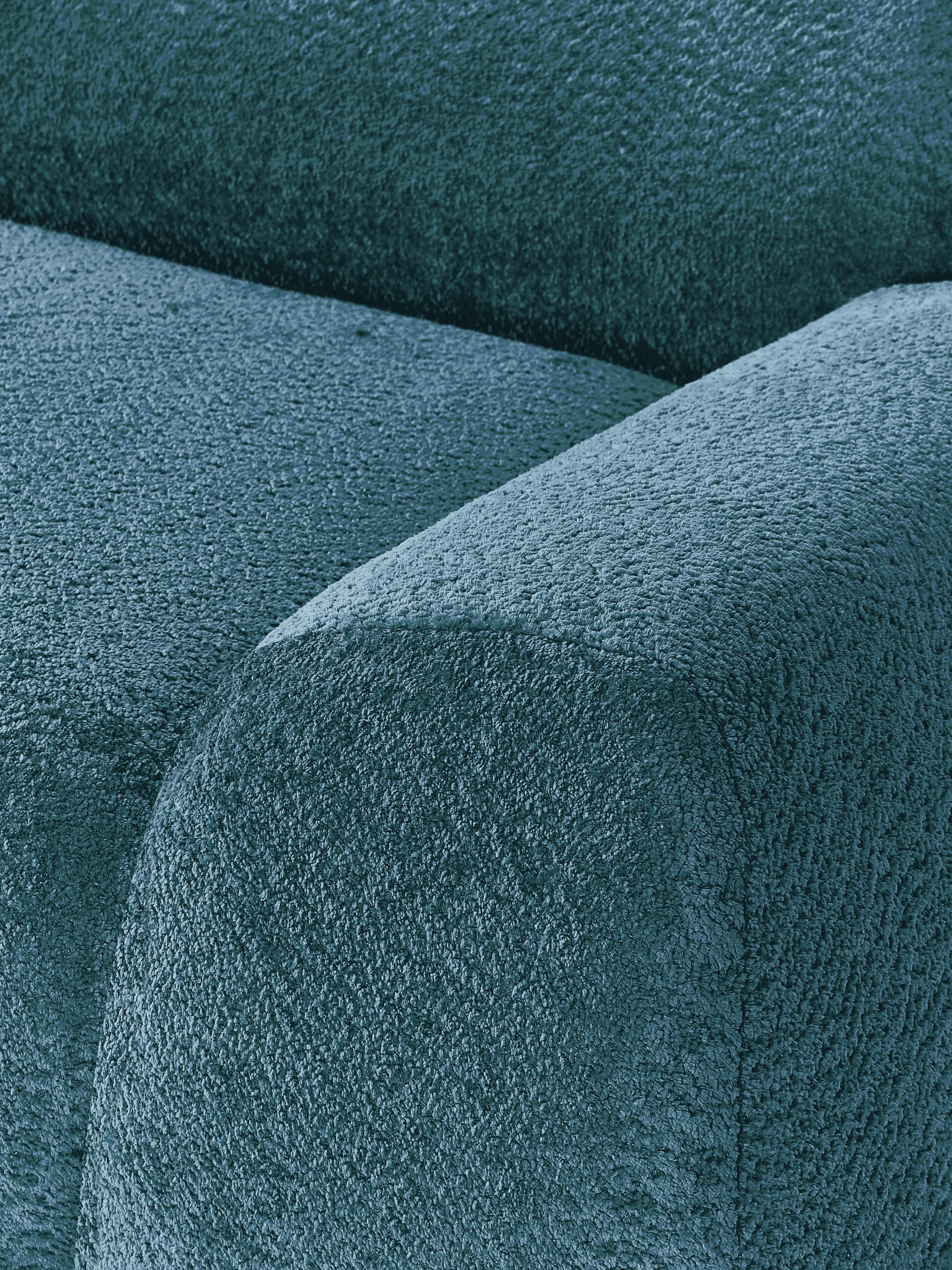 Modulaire bank Wolke (4-zits) van teddy bouclé