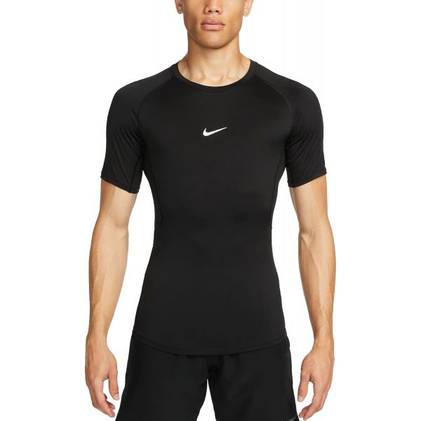 Nike T-shirt Homem M Np Df Tight Top Ss fb7932-010 L Preto