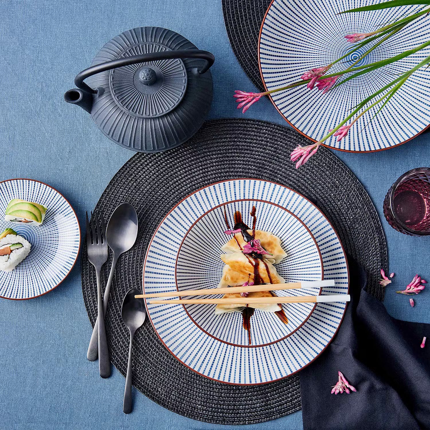 DIM SUM Teller 4er-Set