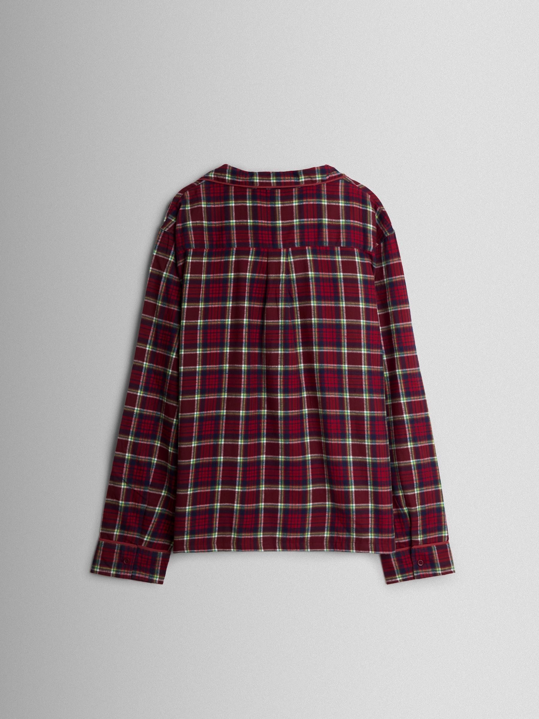 JoJo Maman Bébé - Klassieke kerstpyjamaset met ruit voor heren