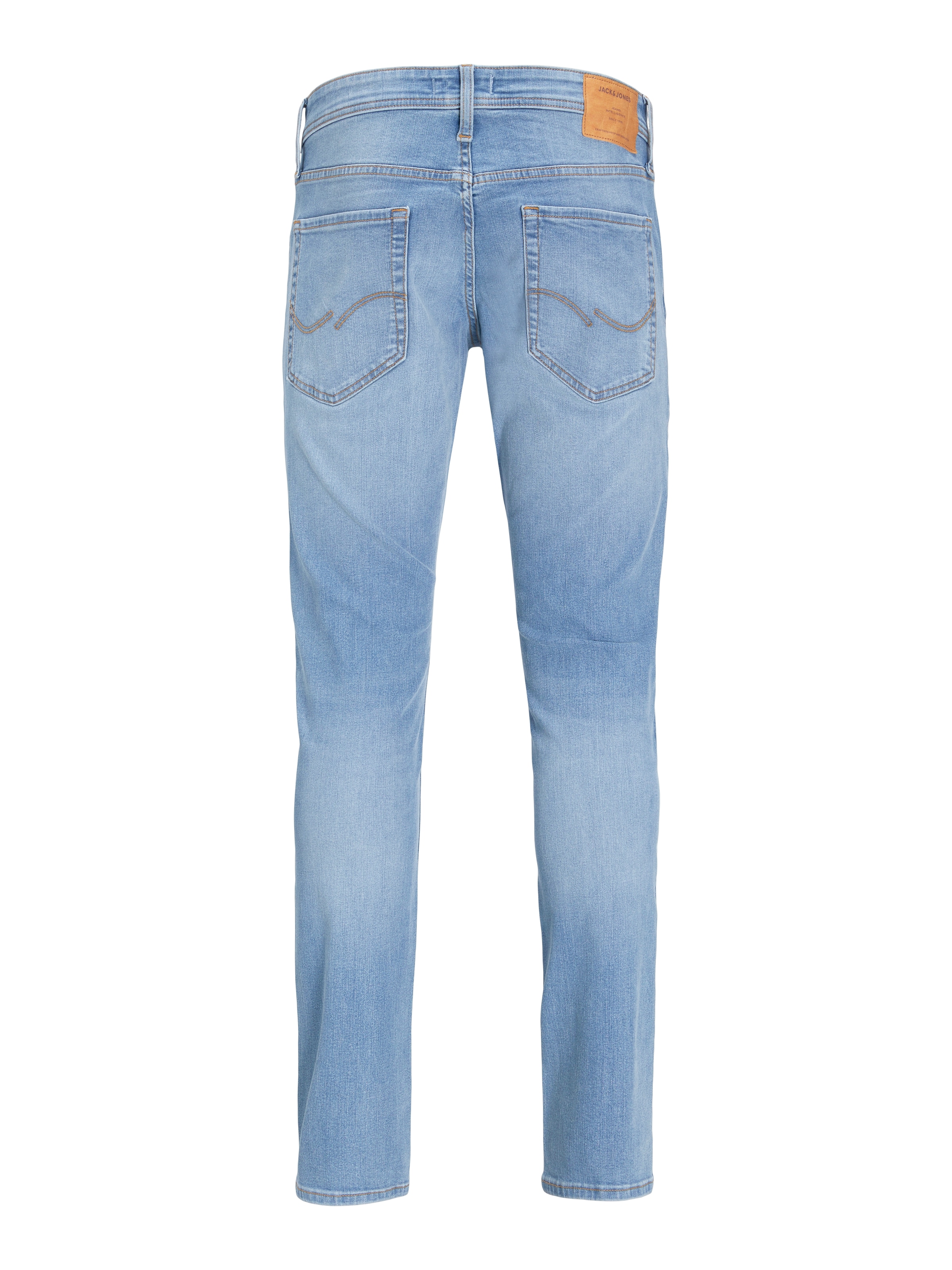 Jack & Jones Slim-fit-Jeans »JJIGLENN mit Used-Look und Stretchkomfort«, Abriebeffekte, modisch, slim fit, Baumwollmischung