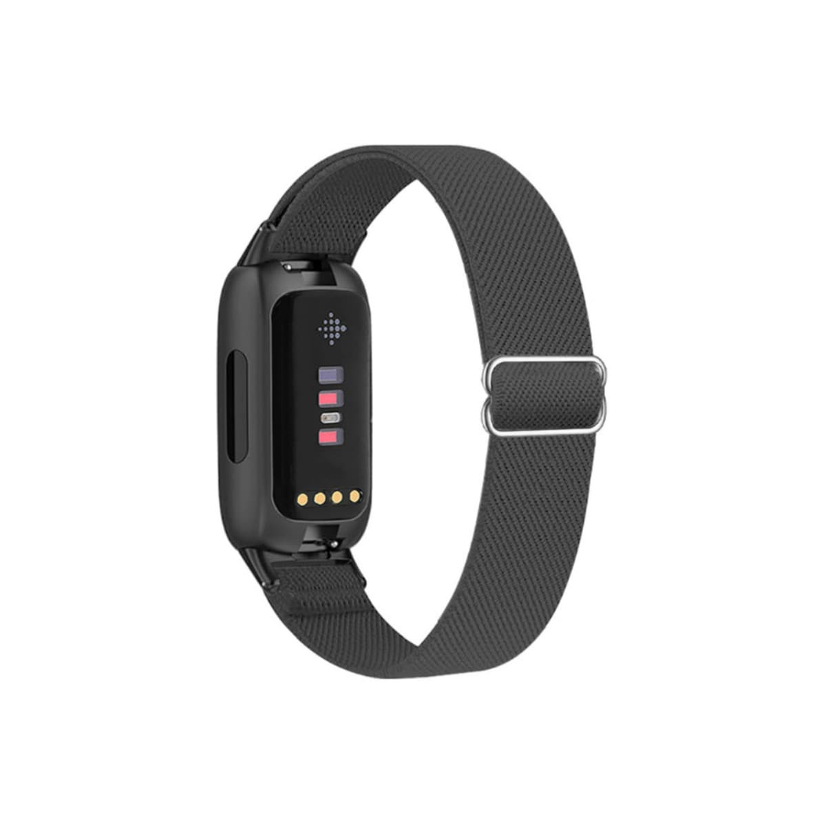 Fitbit Inspire 3 Nylon klokkerem Mørk grå