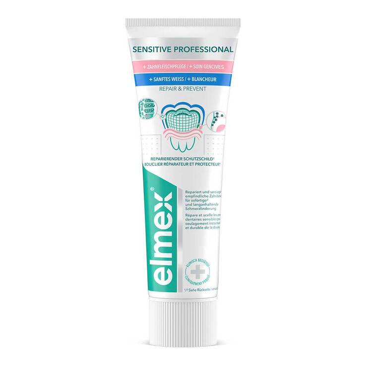 Elmex Sensitive Professional Repair & Prev.sanf.Weiß, 75 ml