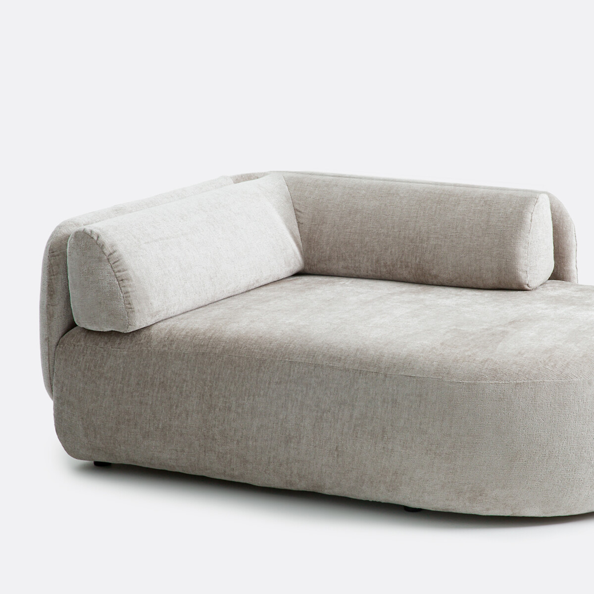 LA REDOUTE INTERIORS<br>Cadeira comprida, lado direito, roda dupla, Meridiano