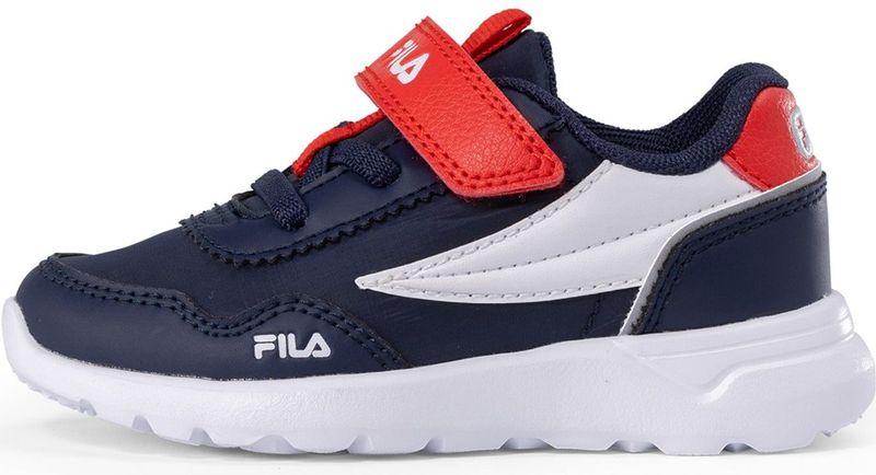 FILA - Tiger Velcro TDL - Sneakers - Navy - Rood - Uniseks Kinderen