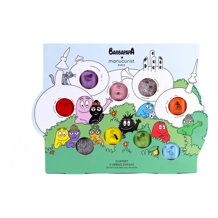 Manucurist Coffret Vernis enfant Barbapapa Family - 9 vernis