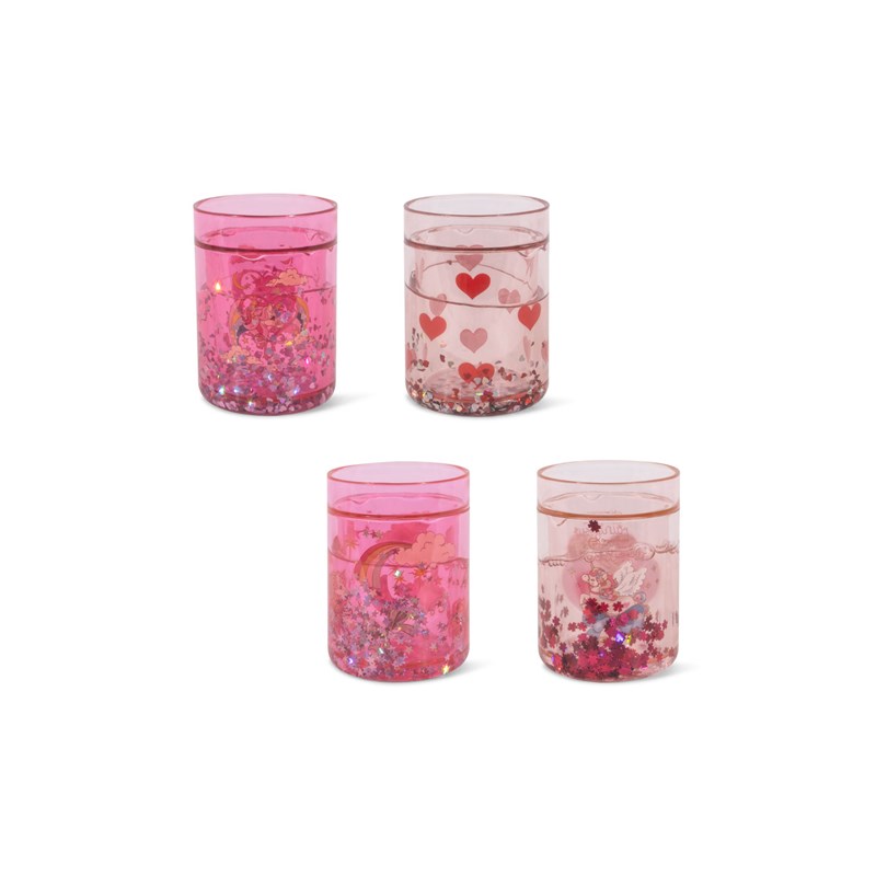 Konges Sløjd<br>Drikkekop 4-pak Pink Mix