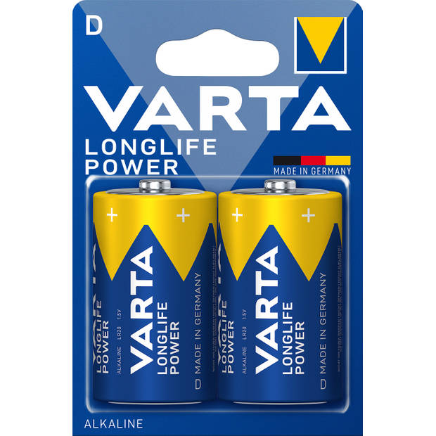 VARTA High Energie D batterijen - 2 stuks