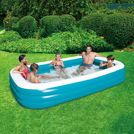 Polygroup familie badebassin 305x183x56 cm