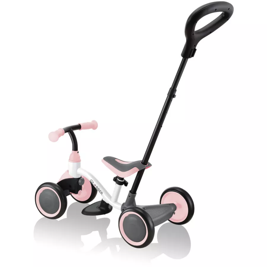 GLOBBER Learning Bike 3 in 1, weiß-pastellpink