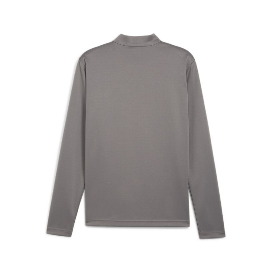 PUMA Maillot d'Entraînement teamGOAL Fermeture Éclair 1/4 - Gris/Blanc