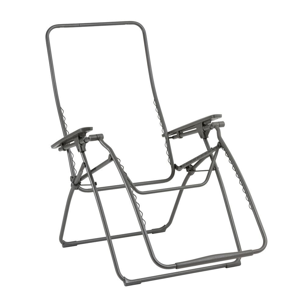 Gestell Relaxliege XL Futura XL Stahl Grau Titane