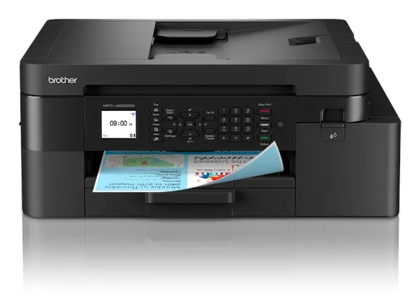 Brother MFC-J4350DW - Multifunktionsprinter - farve - blækprinter - Letter A (216 x 279 mm)/A4 (210 x 297 mm) (original) - A4/Legal (medie) - op til 13 spm (kopiering) - op til 20 spm (udskriver) - 150 ark - 14.4 Kbps - USB 2.0, Wi-Fi(n)