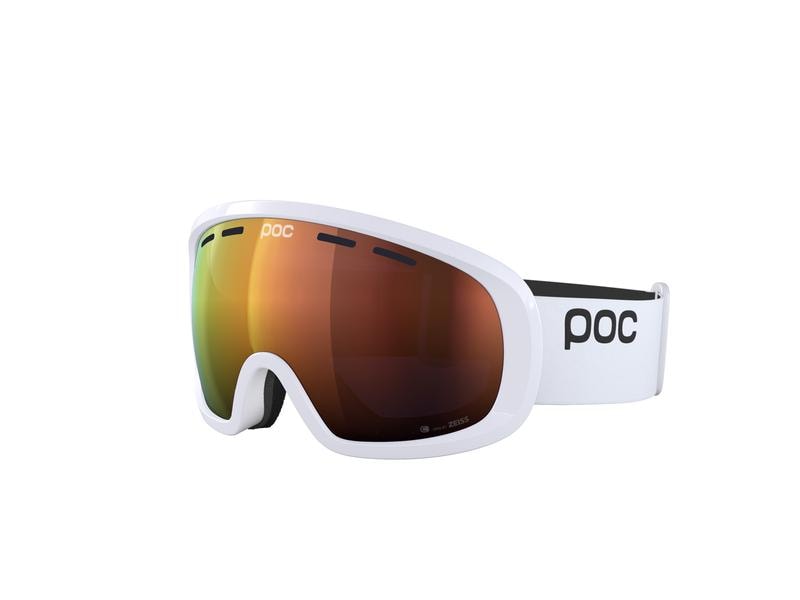 POC Skibrille Fovea Mid Hydrogen White/Partly Sunny Orange Goggle