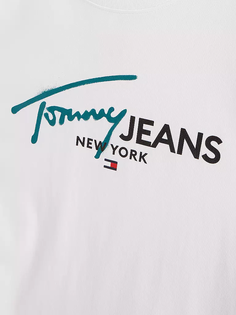 TOMMY JEANS T-Shirt  weiss