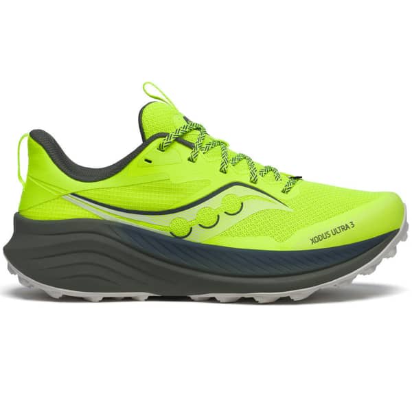 Chaussure trail SAUCONY XODUS ULTRA 3 CITRON/BOUGH
