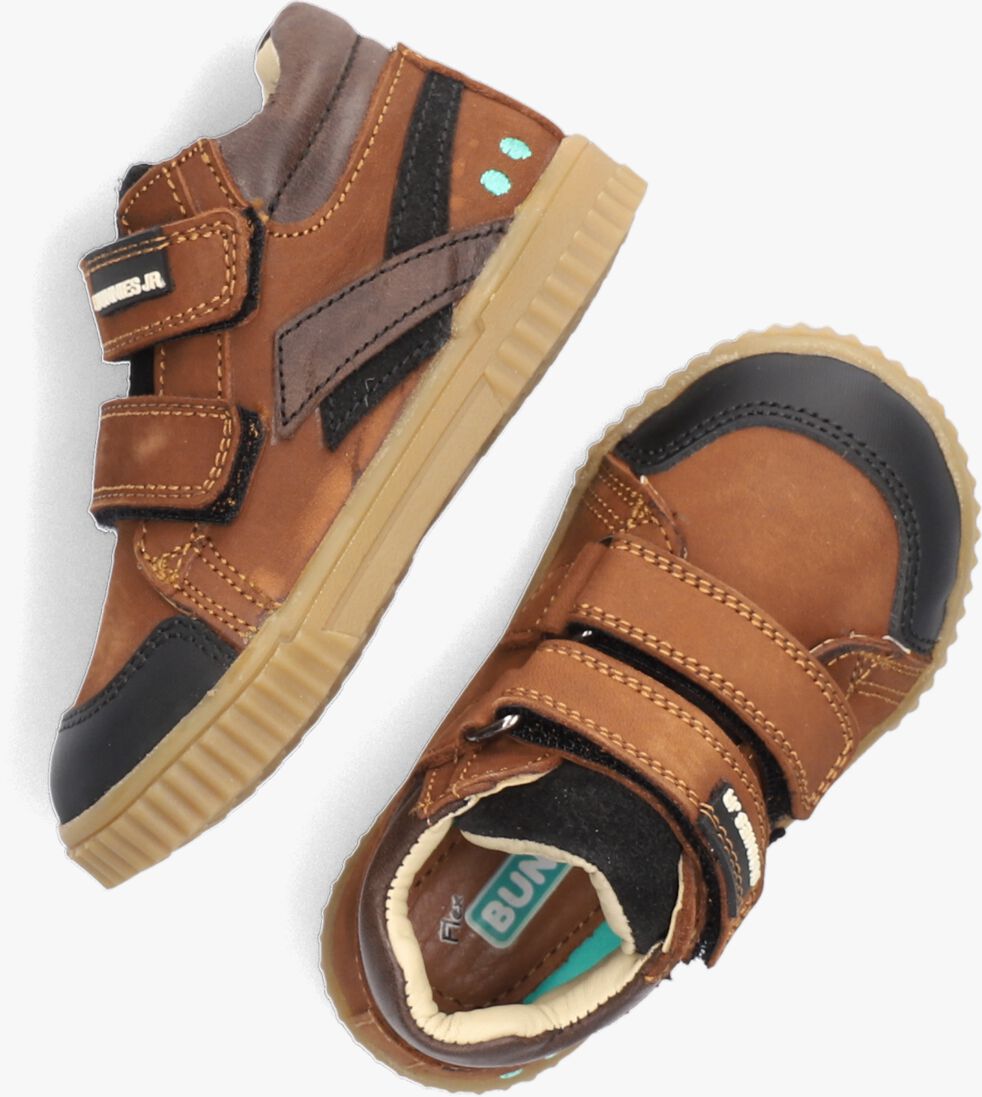 BUNNIESJR cognac bunniesjr hoge sneaker eric eerlijk