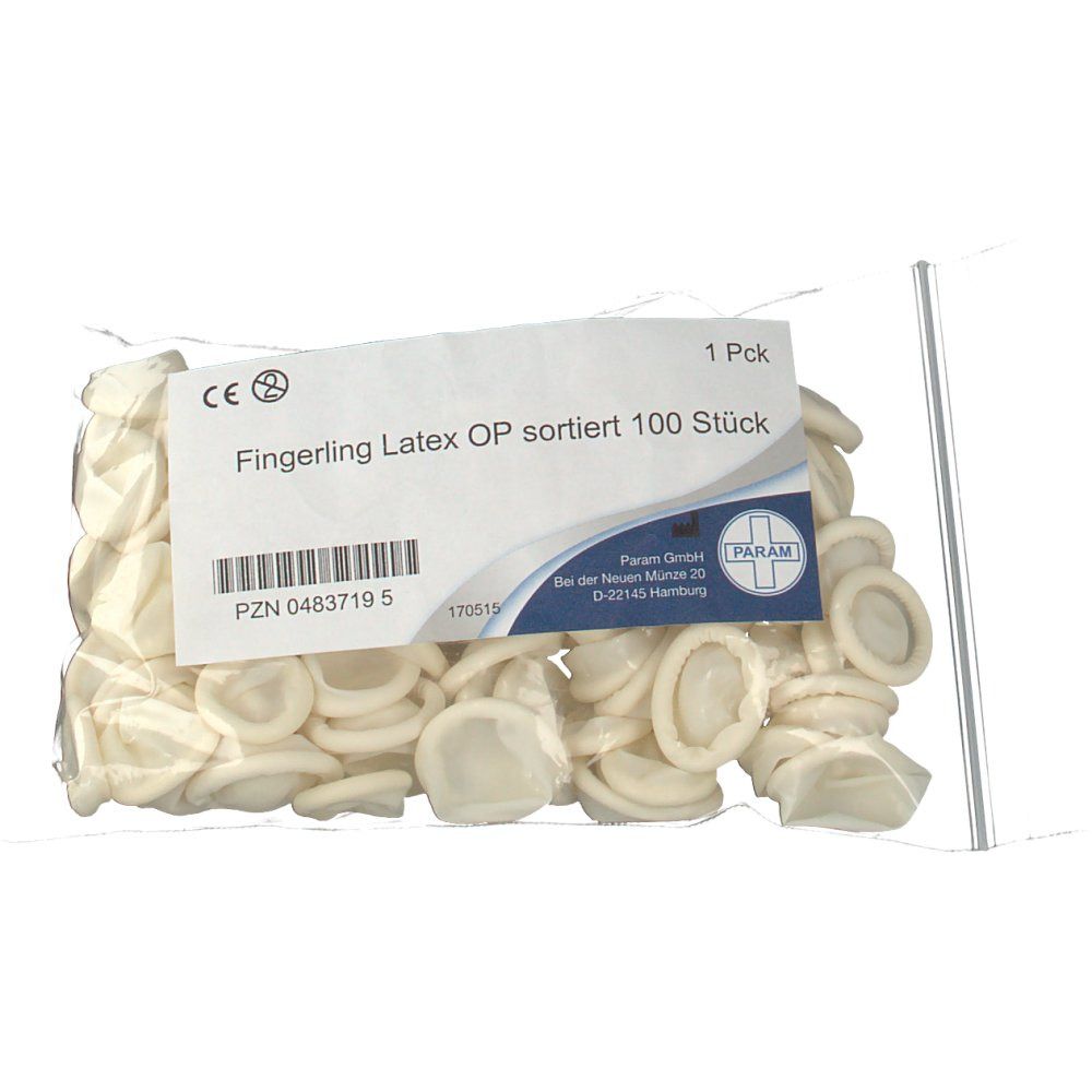 Param Fingerlinge Latex sortiert