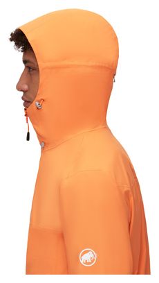 Veste Imperméable Mammut Convey Tour Orange