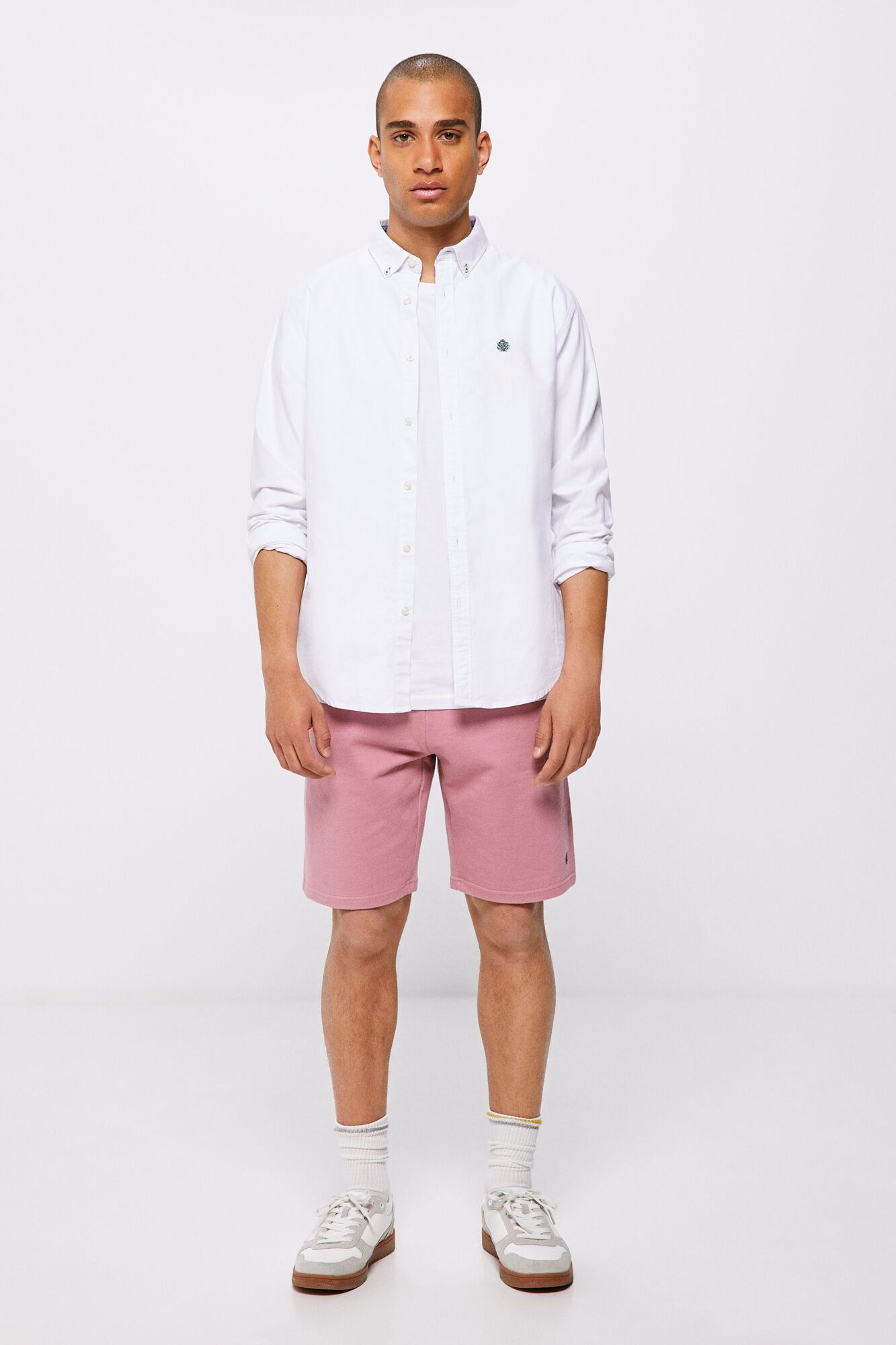 Conjunto esportivo Bermuda - lilás