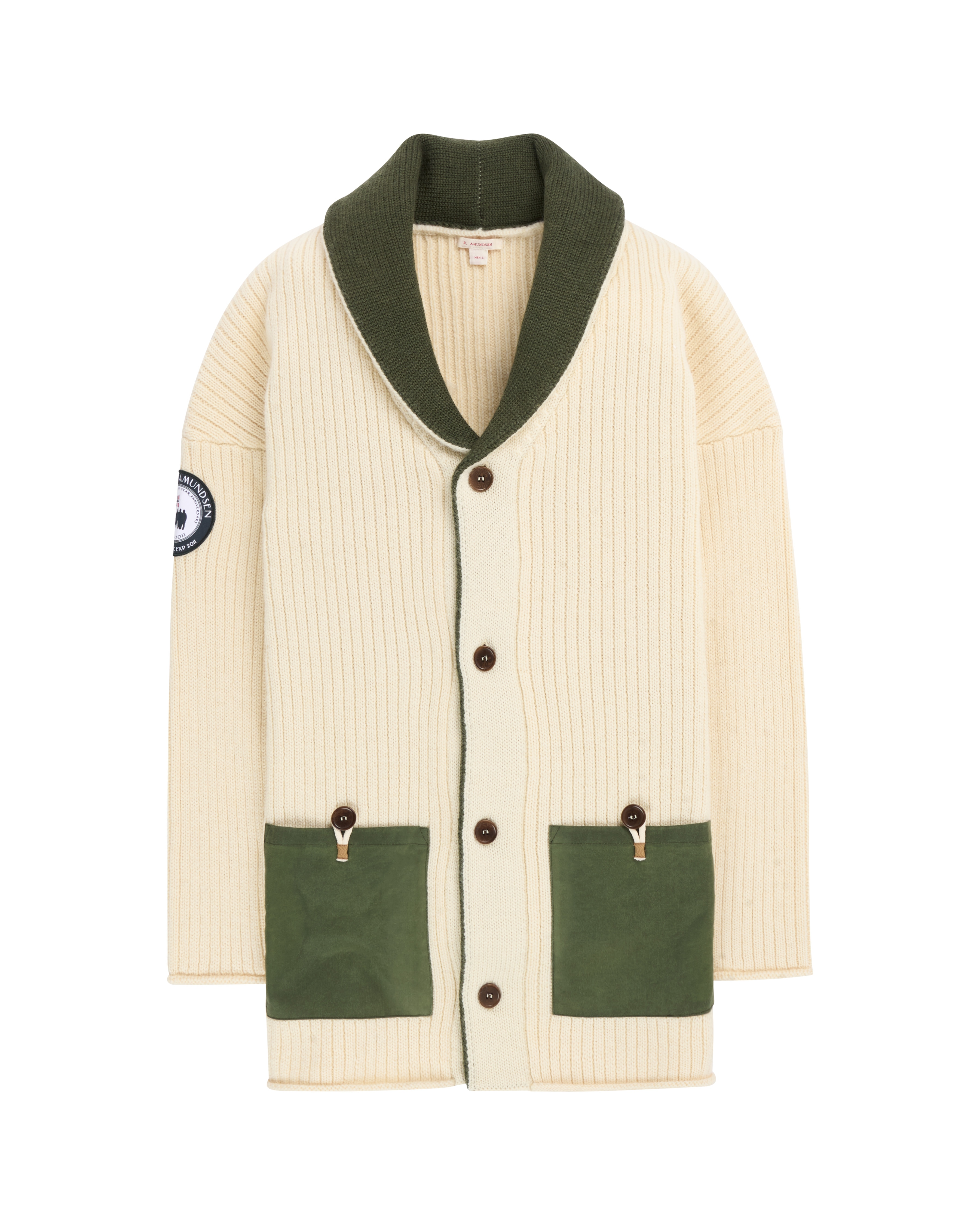 Amundsen Sports Heroes Cardigan, Herre<br>God og varm genser i 100% norsk ull!