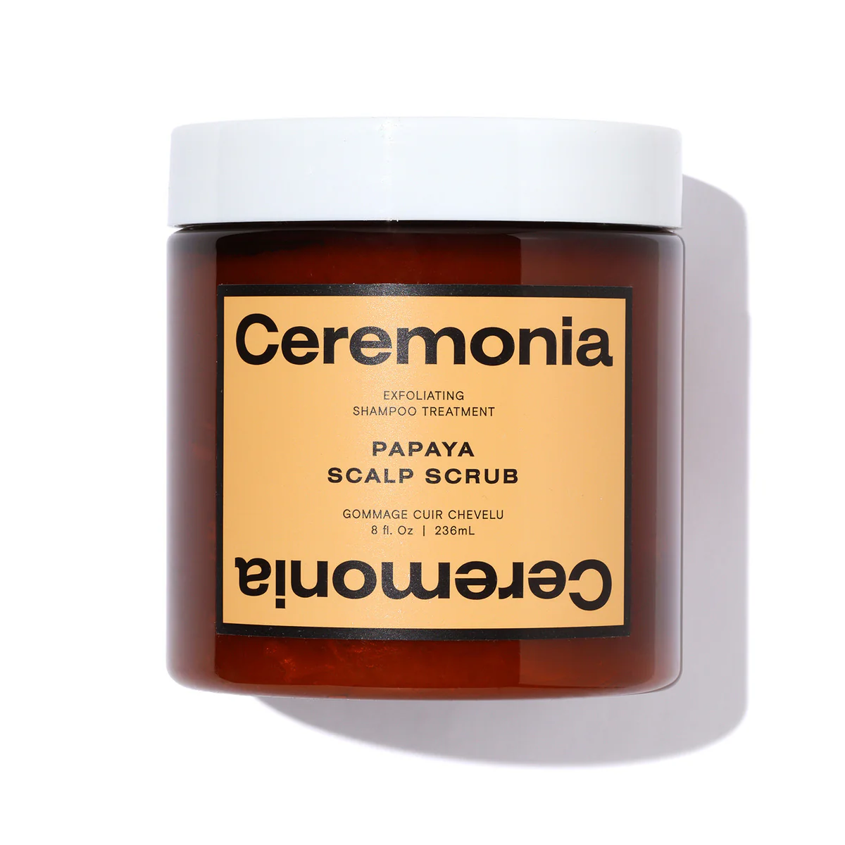 Ceremonia Shampoing Exfoliant Papaya Scalp Scrub