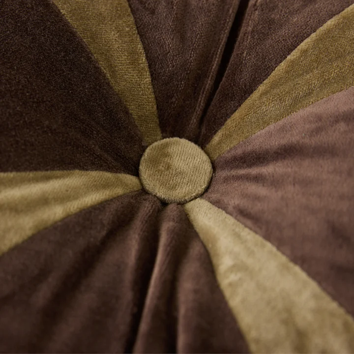 HKliving - Samt-Kissen, 40 x 60 cm, army green