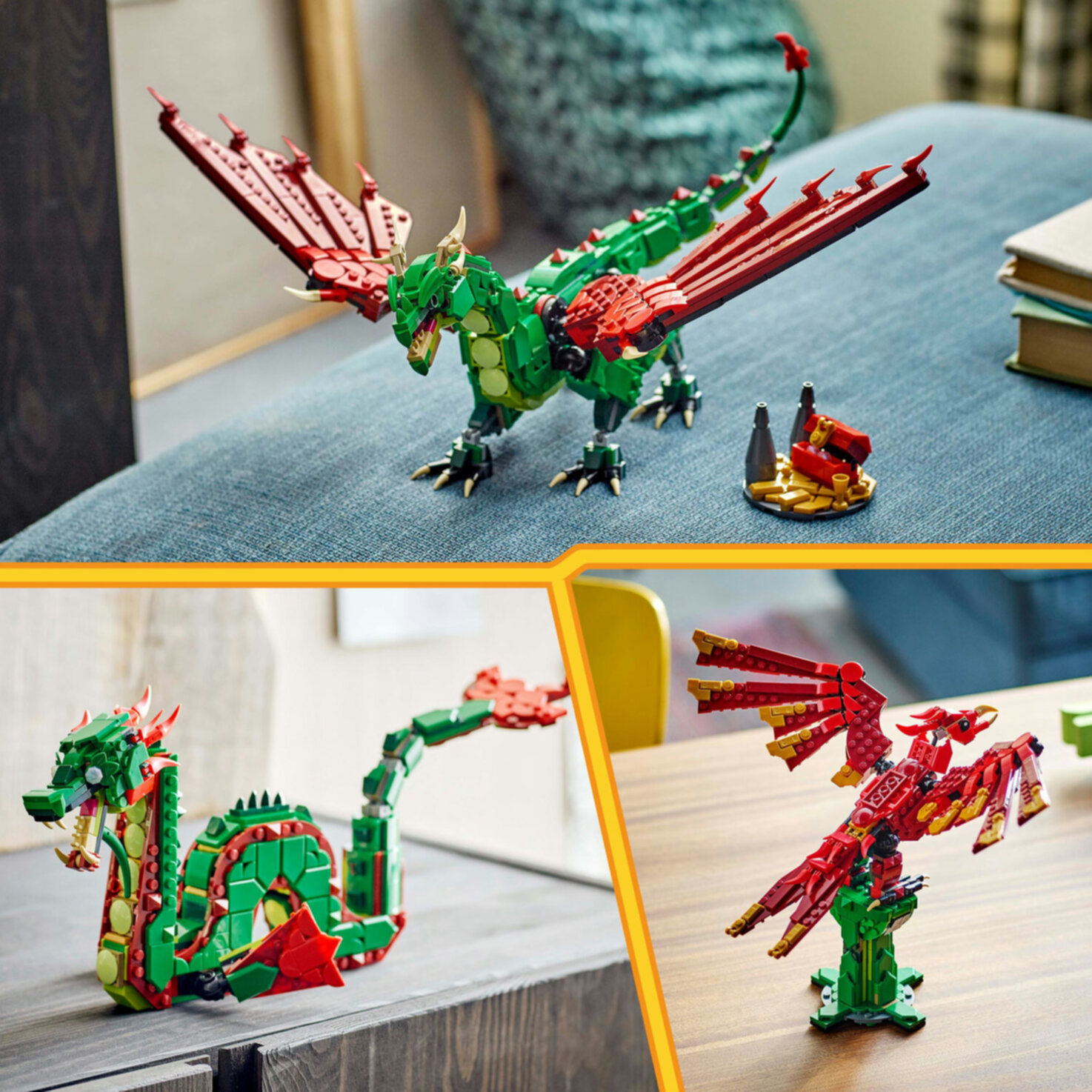 LEGO® Creator 31161 3in1 Grüner Drache ab 8 Jahren