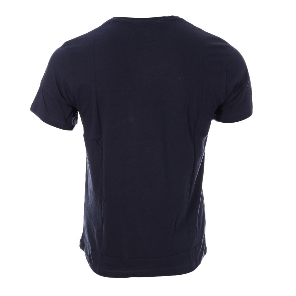 American People T-Shirt Blanc/Bleu Homme American People Tips