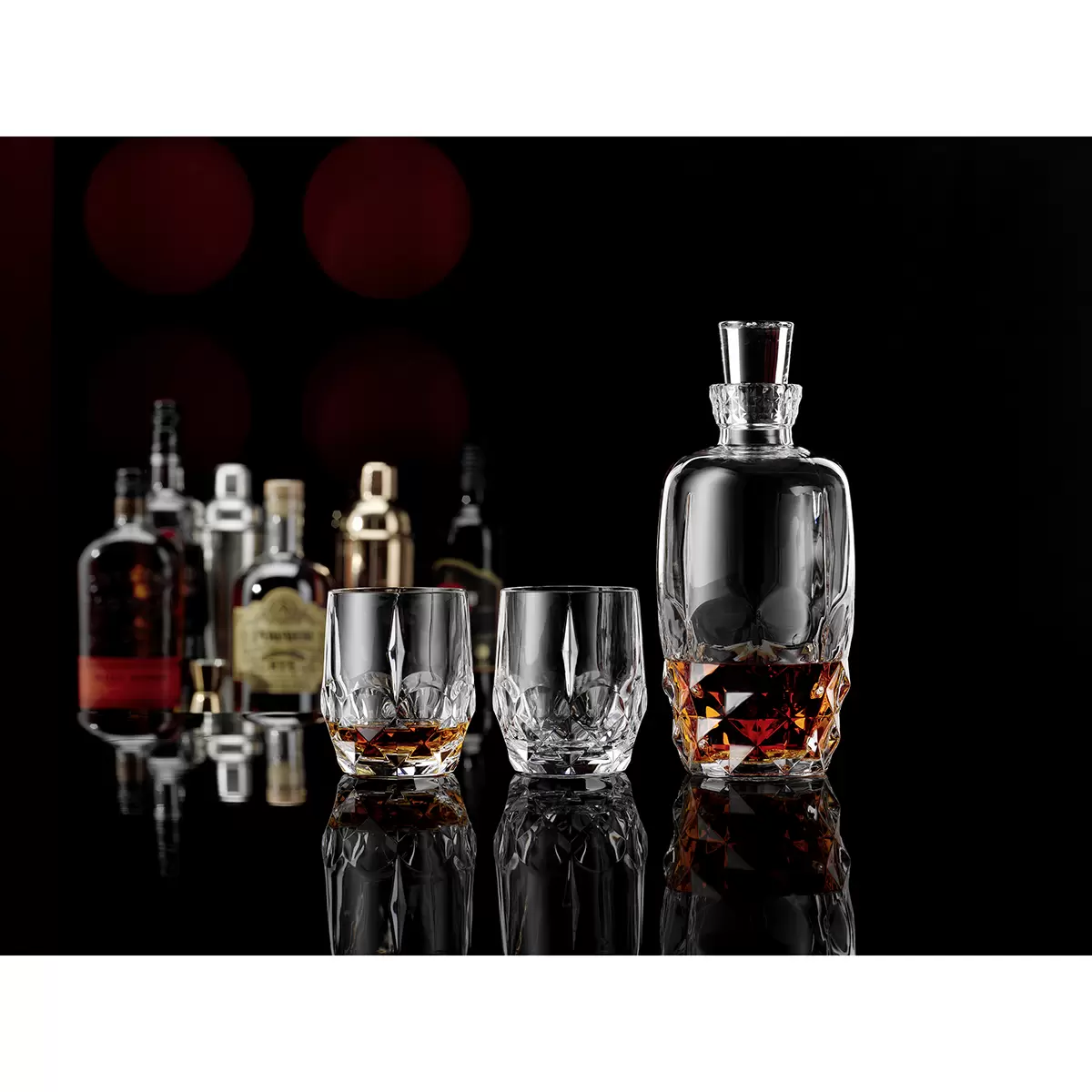 Whisky-Set 3-teilig Transparent