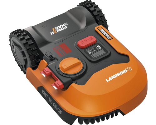 WORX 20V Accu Robotmaaier Landroid M500 18cm/500 m² met App WR141E, incl. installatiemateriaal