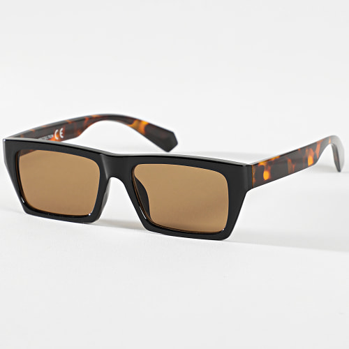 Lunettes De Soleil Noir Marron