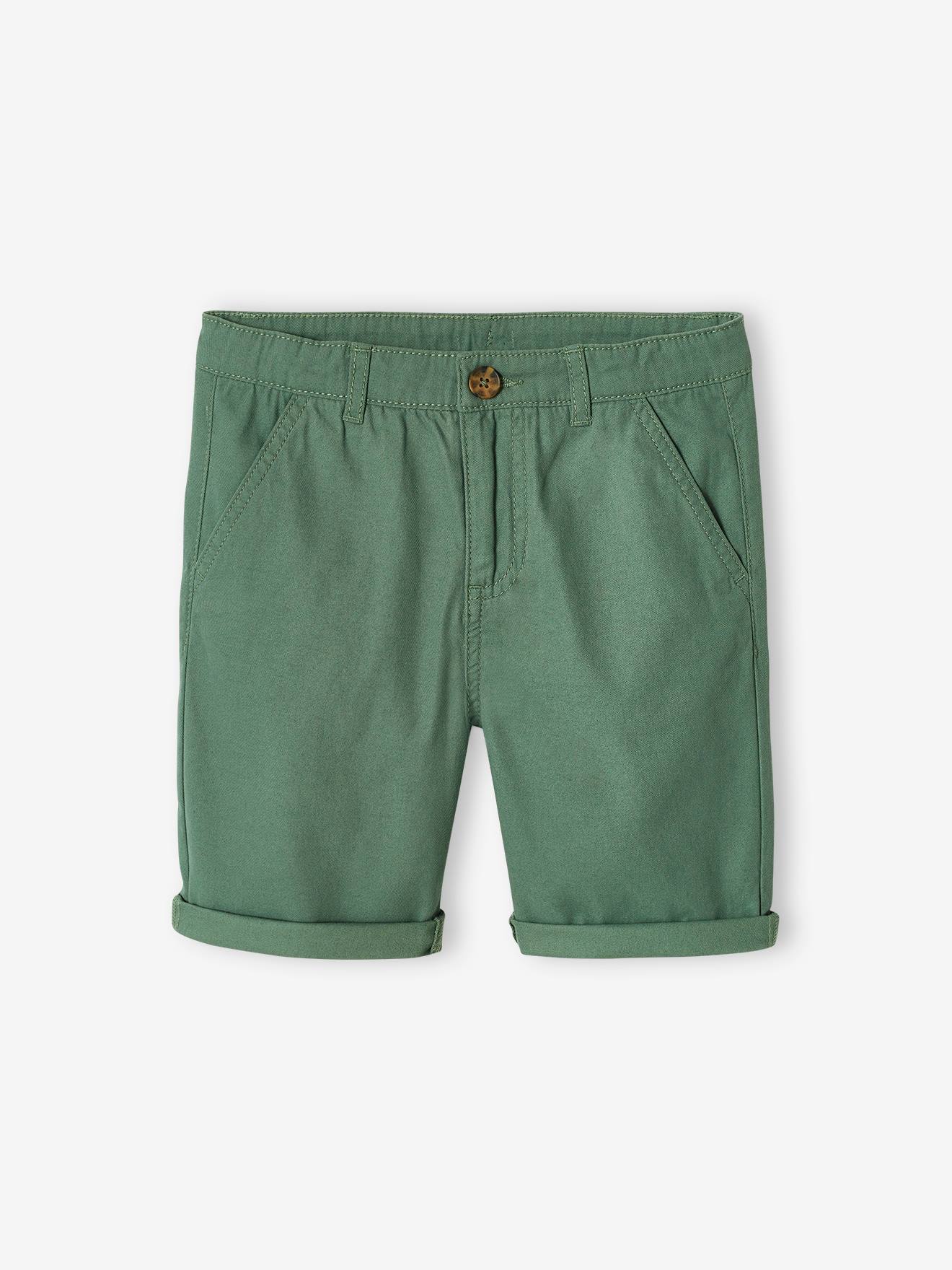 Calções chino bege para meninos