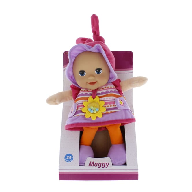 Besttoy - Weichpuppe Maggy - mit Rassel - ca. 30 cm