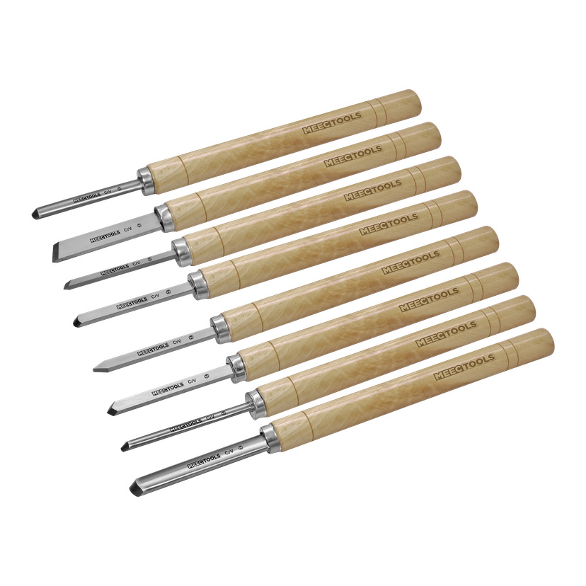 Dreiestålsett 8 deler 410 mm
