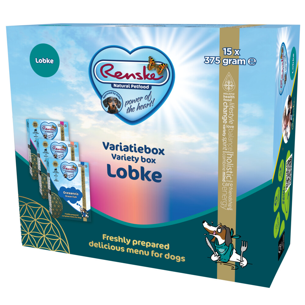 Renske Vers Hond Variatiebox Lobke15 x 375 gr