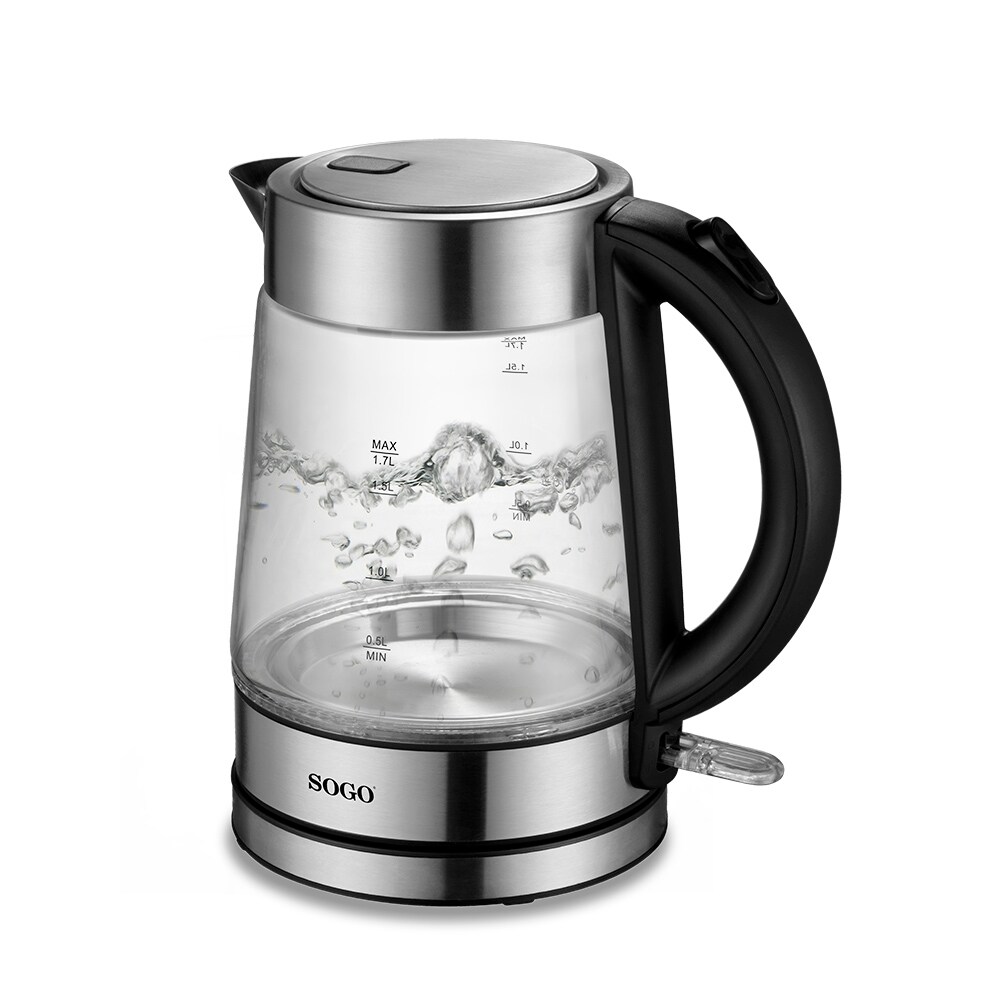 Sogo Glaswasserkocher 1.7 L Kapazität