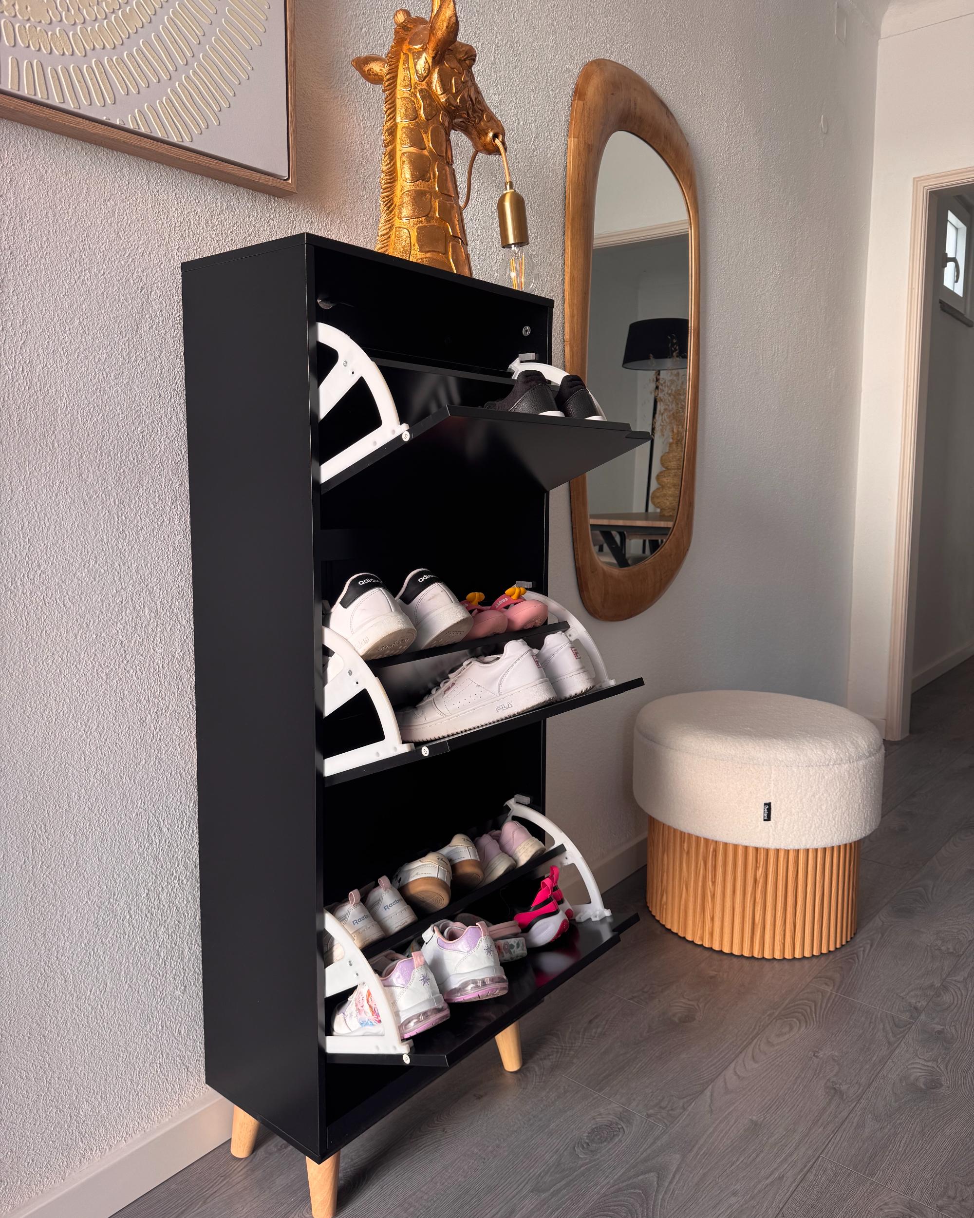 Schoenenkast NEIKA Zwart